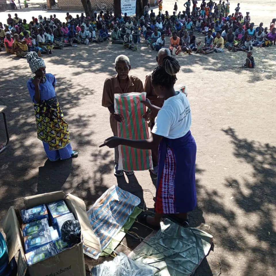 Resources Distribution at Chidyamanga and Mbiya camp in T/A Ngabu